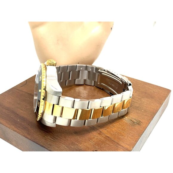 Invicta Men's Watch 36973 Pro Diver Automatic Black Dial Two Tone Steel 44mm - Picture 10 of 15